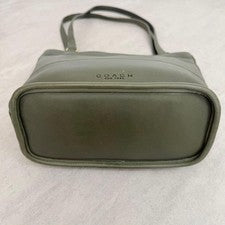 Old Coach shoulder bag/tote bag, khaki #QY5SVQ