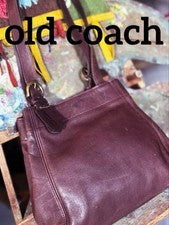 Old Coach Tote Bag 4157 Soho Dark Brown #QY25S3