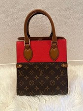 LOUIS VUITTON Pre-Owned Monogram Bag White Monogram Canvas #QY445E