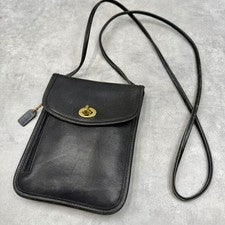 COACH Tourist Pouch, Turnlock, Made in USA #QYETA6