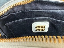 Beautiful item MIU MIU Arcadi Matelasse leather bag