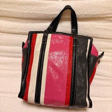 BALENCIAGA Leather Black Handbag #QYFWXX