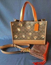 Coach Handbag, 2-Way Bag, Signature Hedgehog #QY0OTV