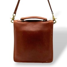 COACH Old Coach Leather Shoulder Bag (2-way) #QYCNEL