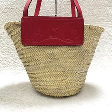 Christian Louboutin Louboutin Loubishore Basket Bag Red #QYK5E2