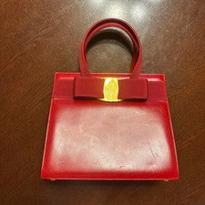 FERRAGAMO Vara handbag, red Women #QYFFTT