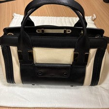CHLO? Alice Leather Handbag Black Women #QYEL2F