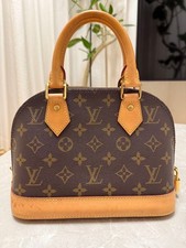 LOUIS VUITTON Alma BB Monogram Handbag #QY61CE
