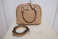 GUCCI Shima 2-way bag, beige #QYGAKE