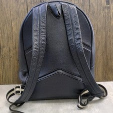 Official BALLY backpack store Navy Leather #QYHSY7