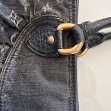 LOUIS VUITTON denim handbag Black #QYGY0Z