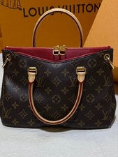 Louis Vuitton Pallas Monogram 2-way Hand/Shoulder Bag with Dust Bag #QYGQ8C