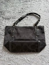 Old Coach Glitter Signature Studded Bag YK #QY6NJC