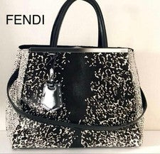 FENDI Calf Hair Toujours 2-way Bag (Handbag/Shoulder Bag) #QYHEXL
