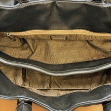 Ferragamo Nappa Calfskin Bag 45cm Black #QYGQXV