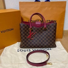LOUIS VUITTON Riverside Handbag 2-way Damier with Box & #QYDRXG