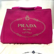 PRADA Canapa Pink Canvas #QYHMP2