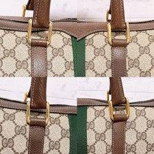 GUCCI handbag, PVC, Sherry line #QYIV8H