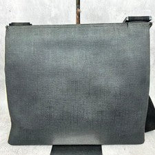 GUCCI Sacoche Shoulder Bag Black Large Logo #QY1AGM