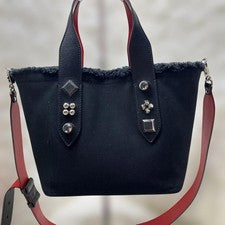 Christian Louboutin tote bag, shoulder bag, frangibus, black #QY8KOT