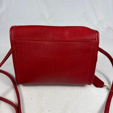 Classic Coach USA-made Mini Shoulder Bag 9892 Pouch Red #QYKDTF