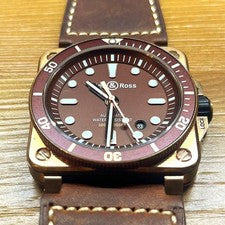 BellRoss BR03-92 Diver Brown Bronze #QYDIVM