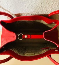 PRADA Prada bag, leather, red #QYEM54