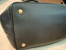 miu miu handbag black leather