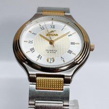 Enicar Men's Gold Watch 955 385 Date 00s #QYGXME