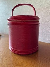 LOUIS VUITTON Epi Cannes Red with key case #QYA4KN