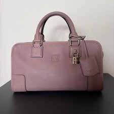 LOEWE Amazona 28 Handbag, Pink #QY0VW1