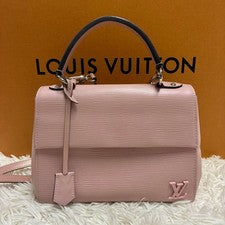 LOUIS VUITTON Epi Pink Handbag Epi Leather Women #QY0W7D