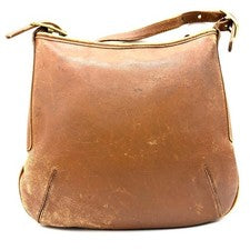 Coach shoulder bag, Old Coach Classic leather, brown. #QY1ANG