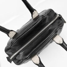 Vivienne Westwood Yasmin Bag, Big Orb, Leather, Black #QY9GII