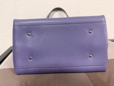 FERRAGAMO bag, double Gancini design, purple. #QYL8LY