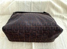 FENDI Accessory Pouch Handbag Zucchino #QY2MJR