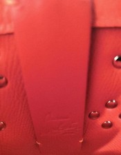 CHRISTIAN LOUBOUTIN Cabata Mini Bag Orange Leather #QY2SGU