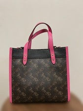 COACH Horse and Carriage Tote Bag, Pink, Handbag #QY0W8Q