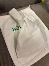 Bottega Veneta White Leather Handbag Dustbag Pre-Owned Once #QYDALT