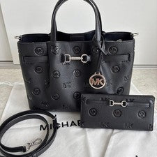 MICHAEL KORS Michael Kors Logo 2-Way Handbag Long Wallet #QYBSNJ