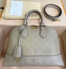 Louis Vuitton Neo Aluma PM Handbag, Beige #QY39KF