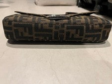 Fendi FF logo print shoulder bag #QY7YZ1