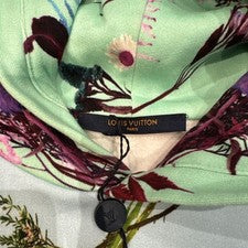 Louis Vuitton Floral Hoodie Pink White S Paris Brand New