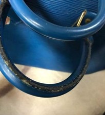 LOUIS VUITTON Epi Speedy 25 Blue #QYI8LM