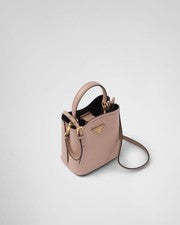 PRADA Panier Saffiano Leather Small Bag Women #QY8EA9