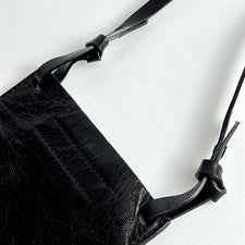 [Extremely Good Condition] MIU MIU Mini Shoulder Bag Leather Black
