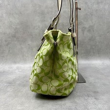 coach green signature soho tote bag #QY6V94