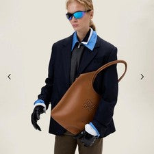 miumiu IVY bag cognac