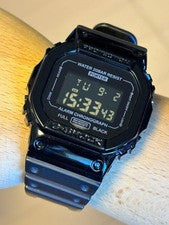 G-SHOCK x PORTER DW-5600VT Speed Black Ltd 1000 Reverse LCD #QY2DXX