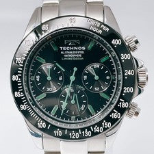Technos Chronograph Watch Classic Retro Men's #QY1Q3W